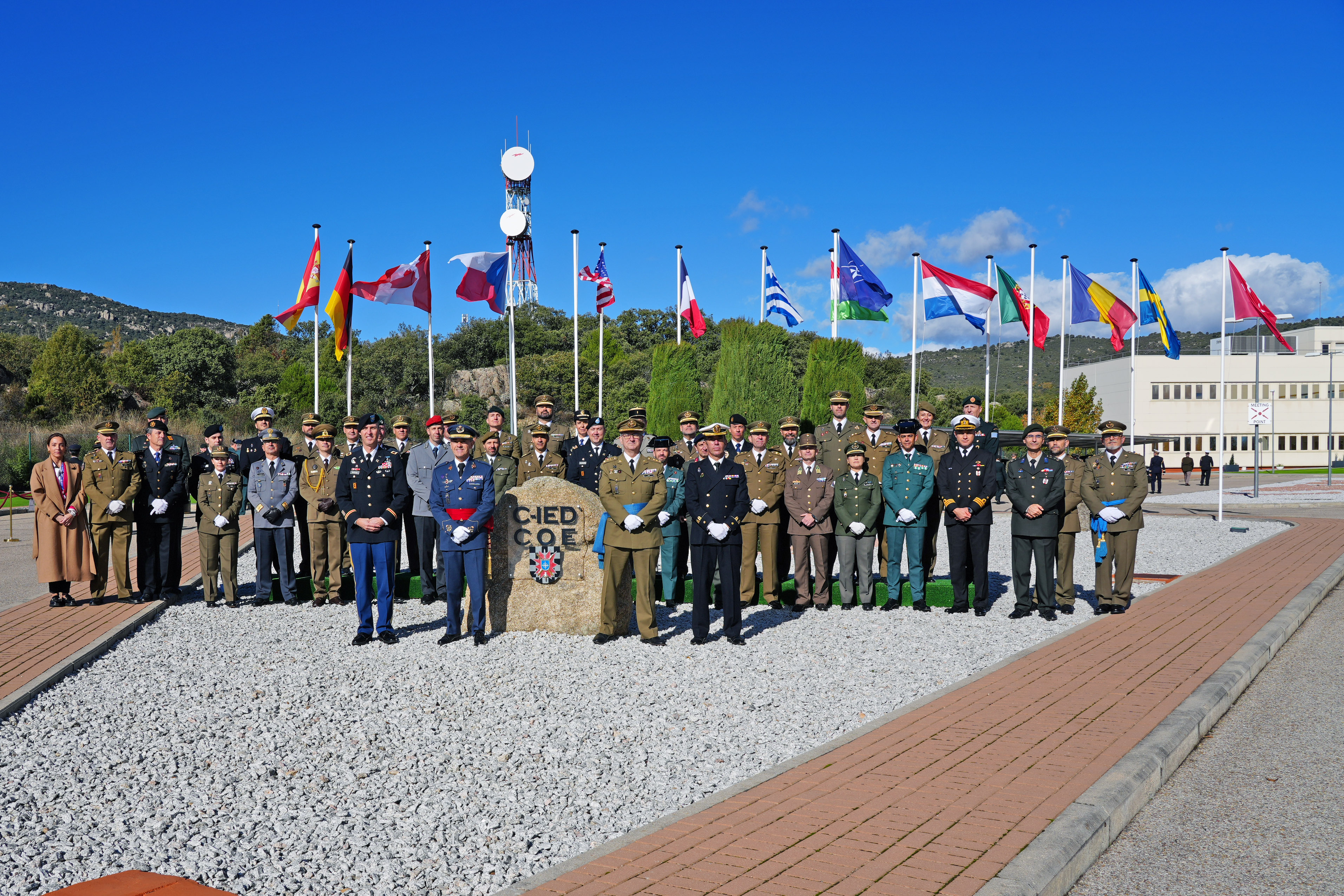 The Centre of Excellence for Countering Improvised Explosive Devices (C-IED COE), celebrated its 15th anniversary with a solemn ceremony at its facilities in Hoyo de Manzanares